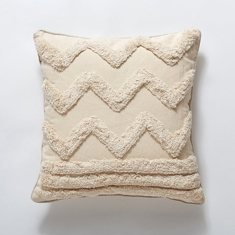 Bohemian  Hand-tufted Throw Pillow