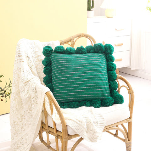 Knitted Throw Pillow