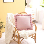 Knitted Throw Pillow