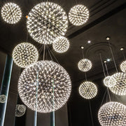 Dandelion Gypsophila Spark Ball Chandelier