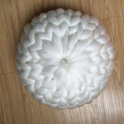Creative Knitting Woollen Thread Throw Pillow