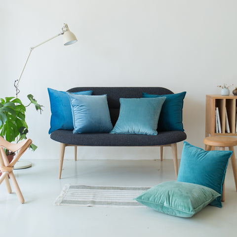 Velvet Throw Pillow Sofa