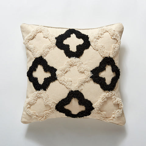 Bohemian  Hand-tufted Throw Pillow