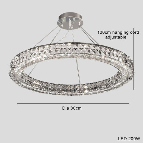Modern  Simple Led Chandelier Luxury light