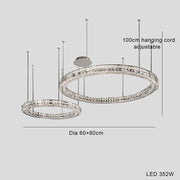 Modern  Simple Led Chandelier Luxury light
